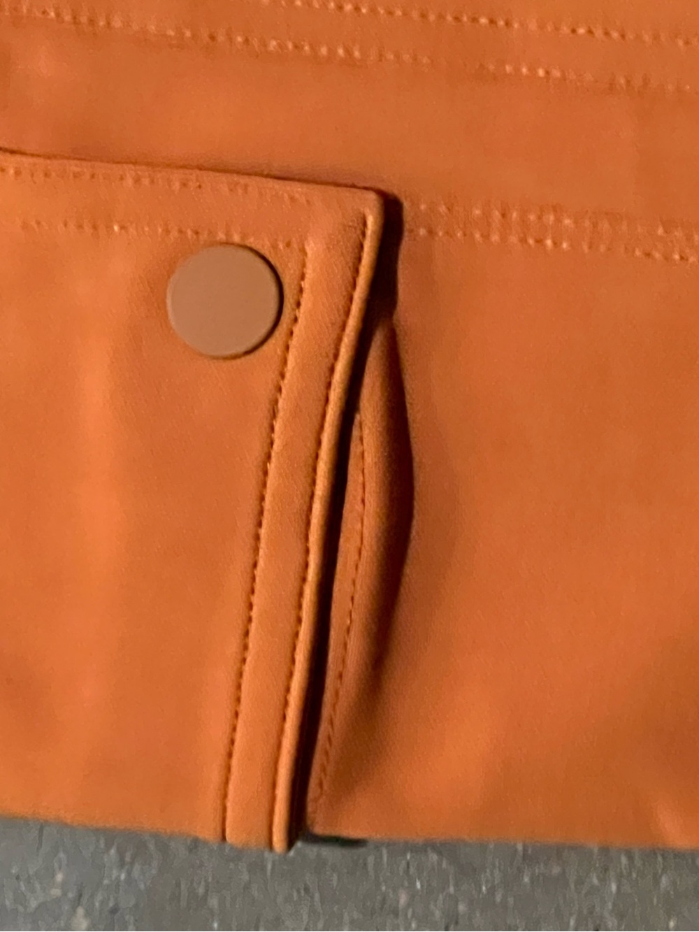 Athleta Wide-Leg Cargo Pants in Orange - Picture 4 of 7